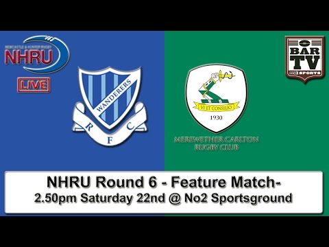 2015 NHRU Round 6 Premier 1 Feature Match - Wanderers v Merewether
