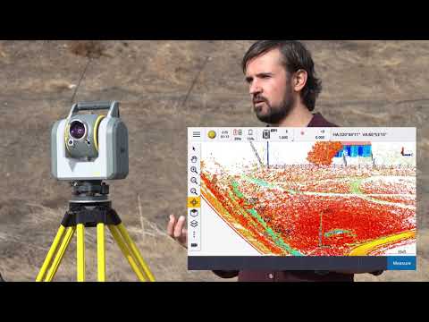 Trimble SX12: Scanning