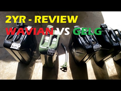2 YEAR REVIEW - Wavian / Valpro & GELG NATO metal jerry cans