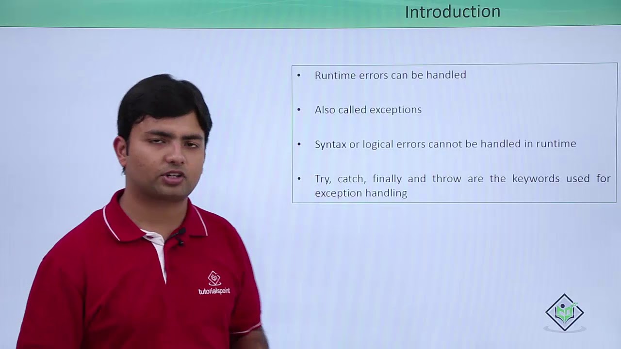 JavaScript - Error Handling
