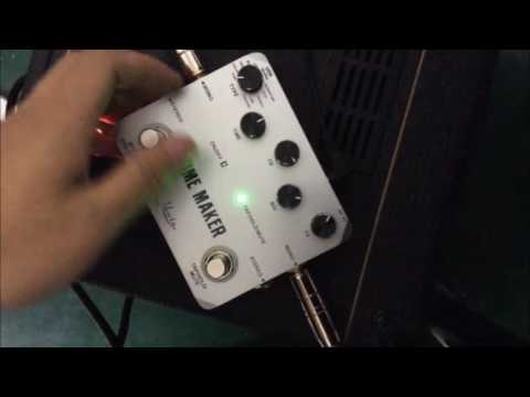 Time Maker 11 Types of Ultimate Delay Bass Guitar Effect Pedal Stereo with Tap Tempo image 7