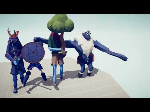 LEGACY TEAM vs GIANTS TEAM - Totally Accurate Battle Simulator TABS