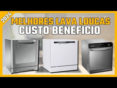 Qual a melhor lava louças custo beneficio de 2024? Top 3 melhores lava louças para comprar!