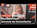 'Ik kijk vooral naar de plaatjes' Elsa leest voor uit haar favoriete boek