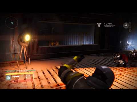 Destiny Alpha co-op gameplay