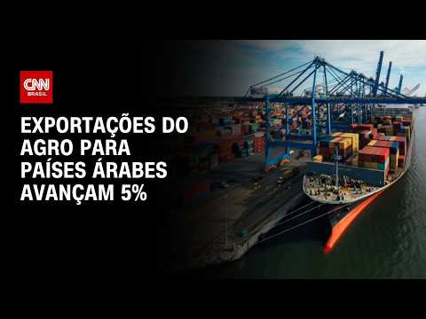 Exportações do agro para países árabes avançam 5% no primeiro semestre | CNN AGRO NEWS