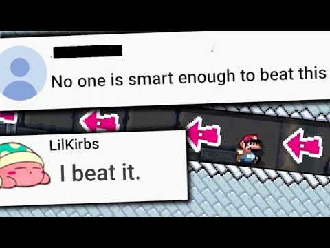 Some guy challenged me to beat the hardest unsolved level...