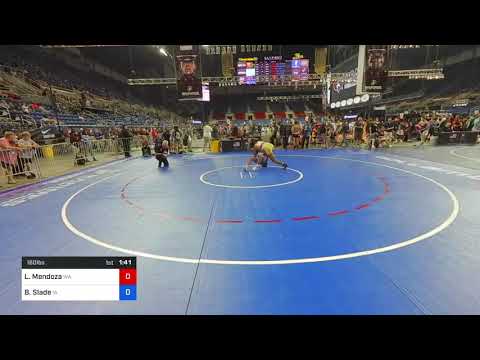 160 Lbs Consi Of 8 #2 - Luis Mendoza, Washington Vs Brent Slade, Iowa Dd8a