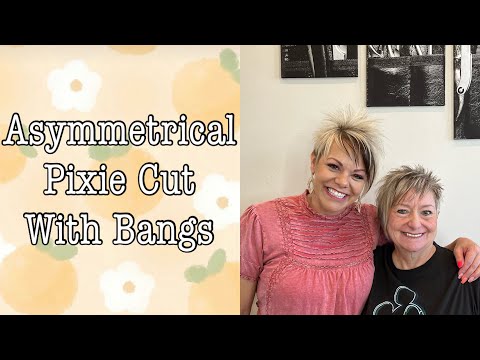 Reinvent Your Look: Asymmetrical Pixie Cut and Bangs...