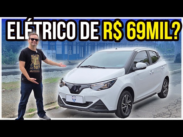 JMEV EV2: conheça o carro MAIS BARATO do Brasil!