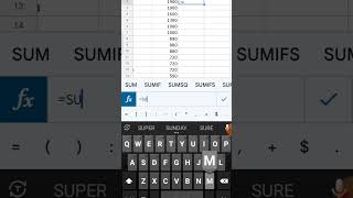 Google Sheet Easy Calculation #sheet #sumformula #sumfunction
