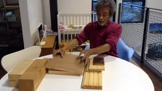 秦野市の注文住宅  大工講座  集成材との違い①