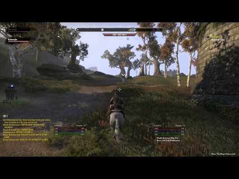 Uso245 does some PvE in Cyrodiil with JonnyNinjaNinja (from Youtube) with a big side dish of PvP!