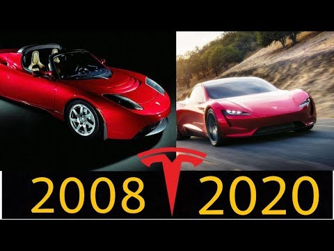 TESLA ROADSTER - EVOLUTION ( 2008-2020 )... [ BRN ]