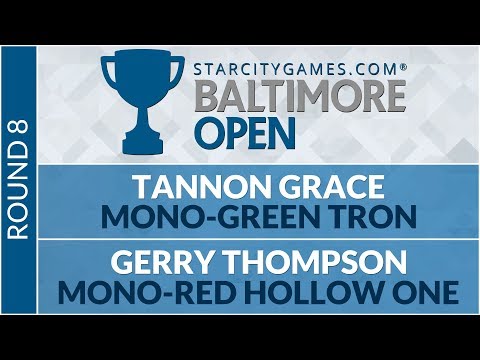 SCGBALT: Round 8 - Tannon Grace VS Gerry Thompson [Modern]