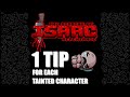 ONE TIP FOR EACH TAINTED CHARACTER | The Binding of Isaac: Repentance