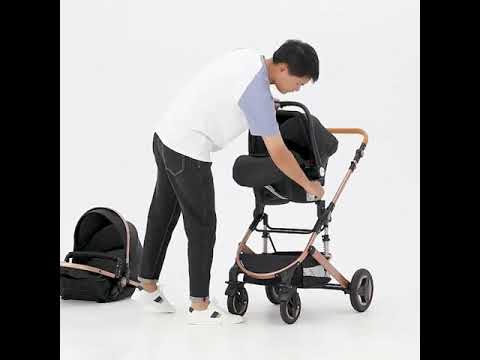 Premium Baby Stroller 3-in-1 with Car Seat Travel System Set