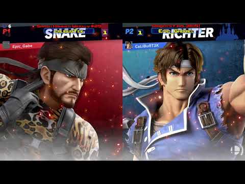 SHW #29: Winner's Final [Bo5] - Epic Gabriel (Chrom, Snake, Rob) vs caliburTek (Richter)