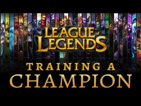 LEAGUE OF LEGENDS - Training a Champion | AD Thresh |