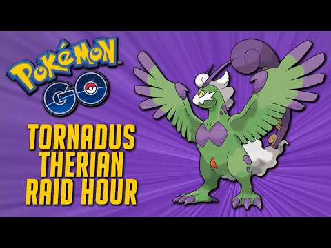 TORNADUS THERIAN RAID HOUR 🔴 LIVE - Pokémon GO
