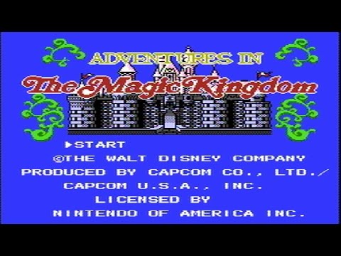 Adventures in the Magic Kingdom - NES - Full Playthrough - Deathless