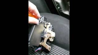 How to open a VW rear door that is locked and won