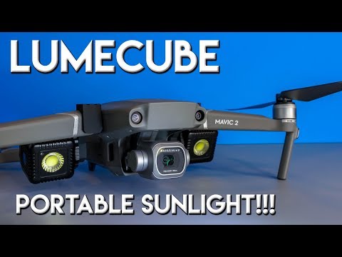 Lume Cube Lights and Mounts for Mavic 2 Pro & Zoom