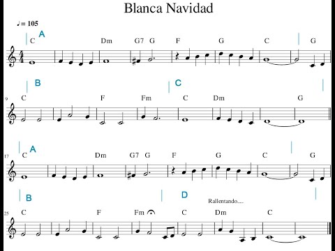 Piano Challenge "White Christmas" - How to play a Lead Sheet (Video 1)