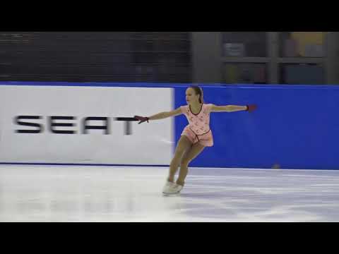 12. Santa Claus Cup 2018: Jana Ochrankova (SVK) - FS Advanced Novice Girls Free Skating