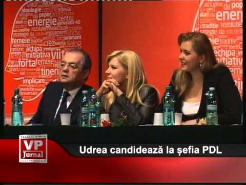 Udrea candidează la șefia PDL