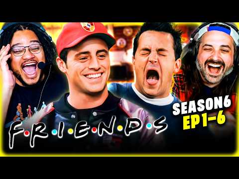 FRIENDS SEASON 6 Episodes 1–6 REACTION –ROSS & RACHEL ARE STILL MARRIED?!– FIRST TIME WATCH - REVIEW