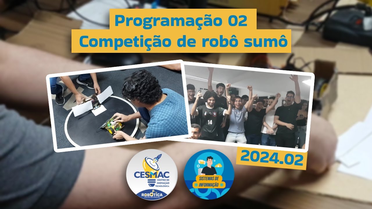 Sumo Robot - Programming subject 02 (2024.2) - CITEC