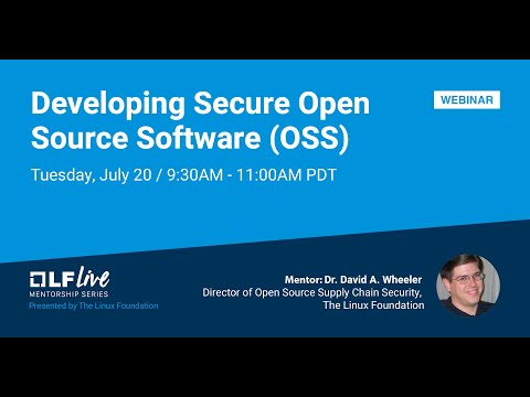 Mentorship Session: Developing Secure Open Source Software
