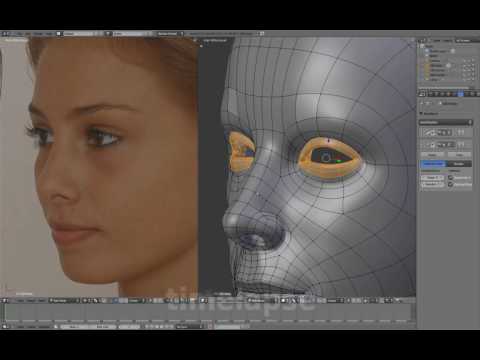 Blenderella (2011): head - shaping (15/37)