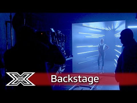 The X Factor Backstage with TalkTalk | The Glamour Shoot!