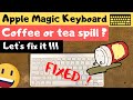 Apple Keyboard Coffee Spill
