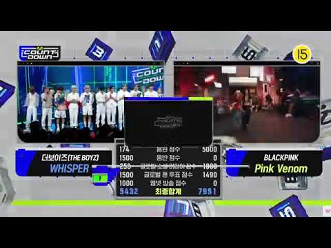 [Blackpink]  second win pink venom mnet 2022 countdown winner #blackpink #bts #txt #pink #pinkvenom