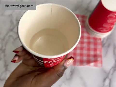Can You Microwave Dixie Cups?