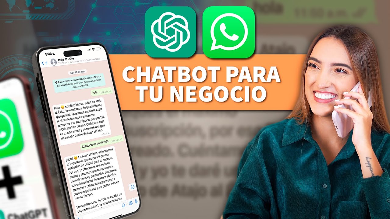 🤯 Usa ChatGPT en WHATSAPP para VENDER MÁS o Atender a tus clientes 🤑 | CREA un CHATBOT