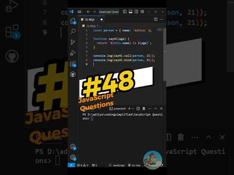 Q48 Javascript Questions Series Coding Webdevelopment Codingsimplifiedspace Javascripttutorial