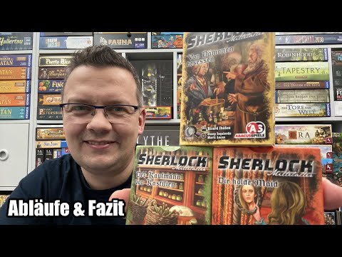 3 neue Sherlock Fälle im Mittelalter (ABACUSSPIELE) - kooperativ ab 12 Jahren