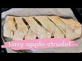 Lazy Apple Strudel No Sugar