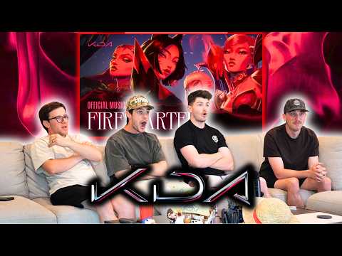 KDA IS BACK🤯...K/DA Firestarter ft. MIYEON and SOYEON Music Video REACTION