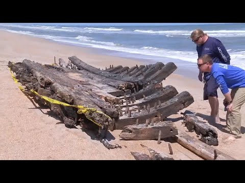 "Holy grail of shipwrecks" found on Florida beach