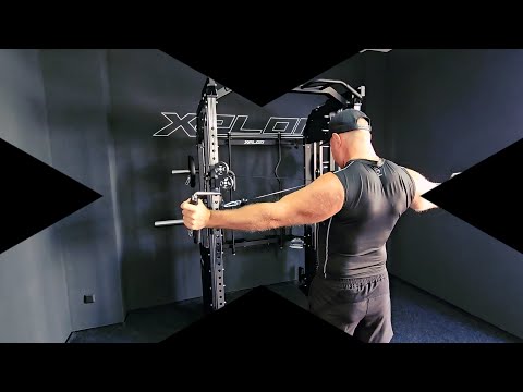 XPLON Tower7 Kraftstation Kabelzug Krafttraining Übungen Fitness