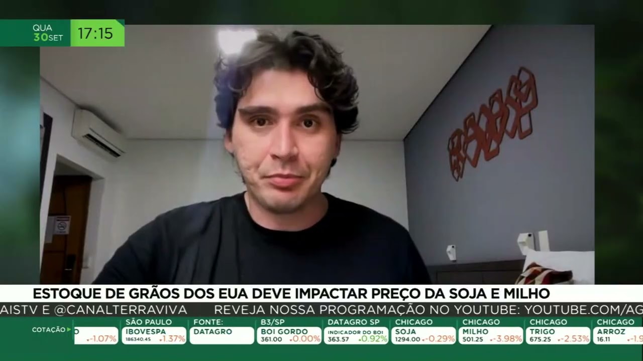 Estoque de grãos dos EUA deve impactar preço da soja e milho