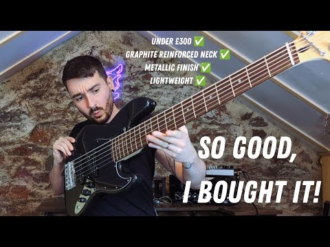 The Second Best Six String I've Ever Played | Squier Affinity Jazz Bass VI Review & Demo