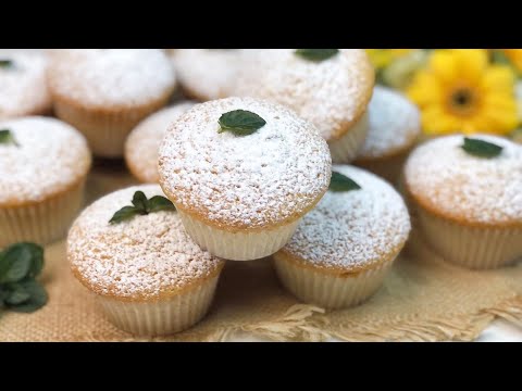 MUFFINS morbidi e soffici! Super golosi e spariscono in un attimo!!Ricette FACILE E VELOCE