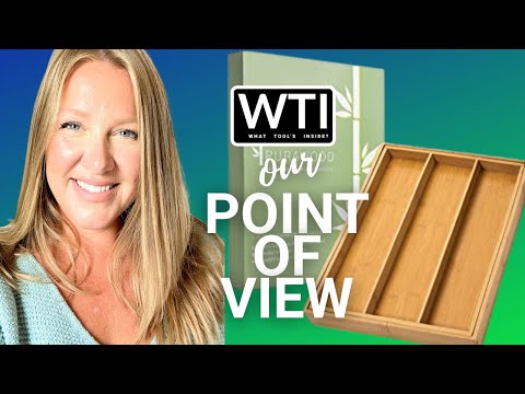 Purawood Bamboo Silverware Organizer - WTI product video review