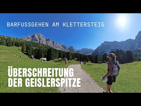 Überschreitung der Geislerspitze | Moderater Klettersteig mit grandiosem Dolomiten-Panorama